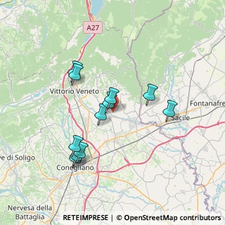 Mappa Str. dei Perin, 31016 Cordignano TV, Italia (6.57182)