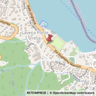 Mappa Via Marconi, 59, 21037 Lavena Ponte Tresa, Varese (Lombardia)