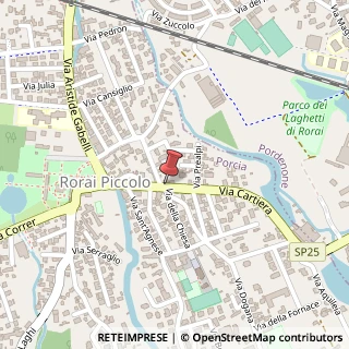 Mappa Via Cartiera, 35, 33080 Porcia, Pordenone (Friuli-Venezia Giulia)