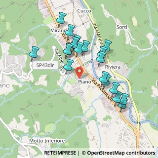 Mappa Via Piano, 21030 Mesenzana VA, Italia (0.444)