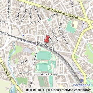 Mappa Via ferriera 22/e, 33170 Pordenone, Pordenone (Friuli-Venezia Giulia)