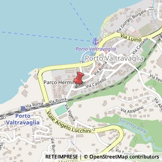 Mappa Via Castello, 10, 21010 Porto Valtravaglia, Varese (Lombardia)