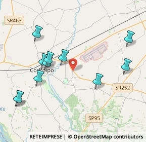 Mappa Via Gianfranco Ellero, 33033 Codroipo UD, Italia (4.41091)