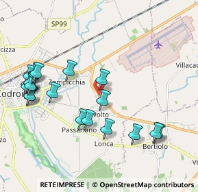 Mappa Via Gianfranco Ellero, 33033 Codroipo UD, Italia (2.232)