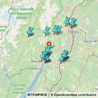 Mappa Via Roma, 38074 Dro TN, Italia (12.2545)