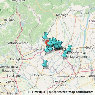 Mappa Via Pieve, 33074 Fontanafredda PN, Italia (7.5)