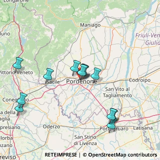 Mappa Vicolo Riccardo Selvatico, 33170 Pordenone PN, Italia (15.21917)