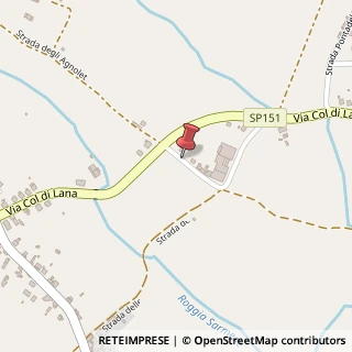 Mappa Strada Vicinale Col di Lana, 7, 31016 Cordignano, Treviso (Veneto)