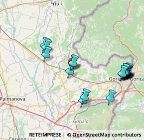 Mappa Piazza XXIV Maggio, 34071 Cormons GO, Italia (8.6005)