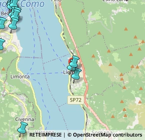 Mappa 23827 Lierna LC, Italia (3.68833)