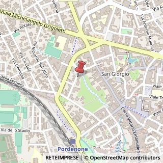 Mappa Via de Paoli, 19, 33170 Pordenone, Pordenone (Friuli-Venezia Giulia)