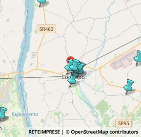 Mappa Via della Rosta, 33033 Codroipo UD, Italia (4.34455)