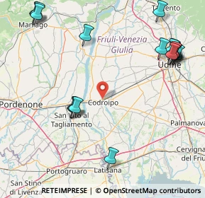 Mappa Via della Rosta, 33033 Codroipo UD, Italia (21.81167)