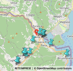 Mappa Via Crocetta, 21037 Lavena Ponte Tresa VA, Italia (2.02077)