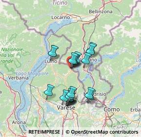 Mappa Via Crocetta, 21037 Lavena Ponte Tresa VA, Italia (11.277)