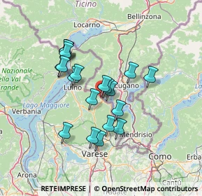 Mappa Via Crocetta, 21037 Lavena Ponte Tresa VA, Italia (11.345)