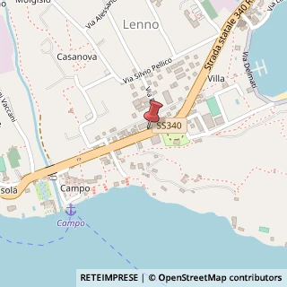 Mappa Via Statale, 63, 22016 Sala Comacina, Como (Lombardia)