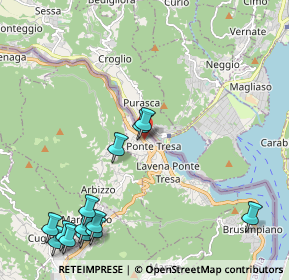 Mappa Via Rapetti, 21037 Lavena ponte Tresa VA, Italia (2.76846)