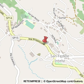 Mappa Via Provinciale, 115, 22023 San Fedele Intelvi, Como (Lombardia)