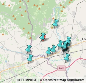 Mappa Via Giovanni Falcone, 33070 Caneva PN, Italia (3.70471)