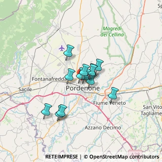 Mappa Via S. Quirino, 33170 Pordenone PN, Italia (4.43462)