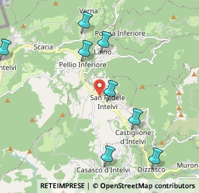 Mappa Via Provinciale, 22028 San Fedele Intelvi CO, Italia (3.05917)