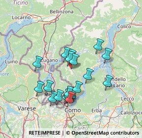 Mappa Via Provinciale, 22028 San Fedele Intelvi CO, Italia (12.5585)