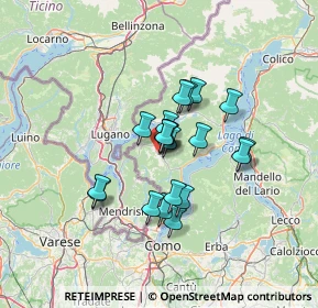 Mappa Via Provinciale, 22028 San Fedele Intelvi CO, Italia (9.5285)