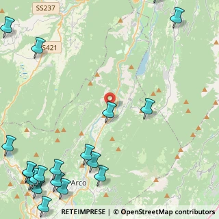 Mappa Dro, 38074 Dro TN, Italia (7.3895)