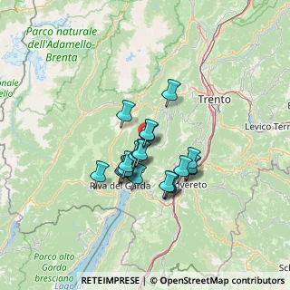 Mappa Dro, 38074 Dro TN, Italia (9.9005)