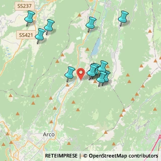 Mappa Località Lavini, 38074 Dro TN, Italia (3.60083)