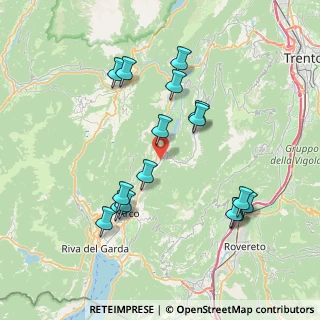 Mappa Località Lavini, 38074 Dro TN, Italia (7.69813)