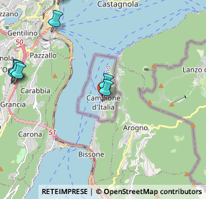 Mappa Via Isidoro Bianchi, 22060 Campione d'Italia CO, Italia (3.5605)