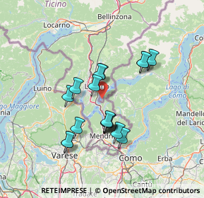 Mappa Via Isidoro Bianchi, 22060 Campione d'Italia CO, Italia (11.81389)