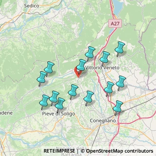 Mappa 31020 Tarzo TV, Italia (7.38357)