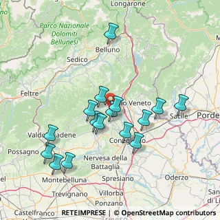 Mappa 31020 Tarzo TV, Italia (14.37188)