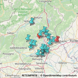 Mappa 31020 Tarzo TV, Italia (11.321)