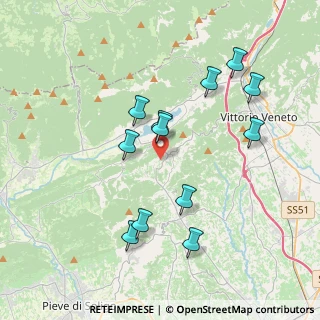 Mappa 31020 Tarzo TV, Italia (3.68917)
