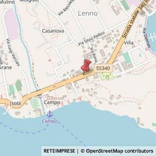 Mappa Via Statale, 61, 22016 Tremezzina, Como (Lombardia)