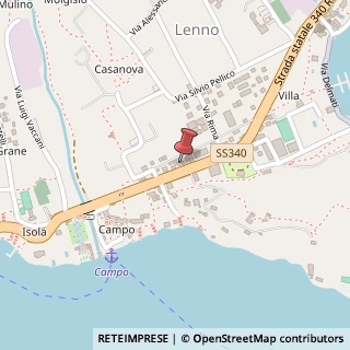 Mappa Via Regina, 47, 22016 Tremezzina, Como (Lombardia)