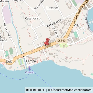 Mappa Via Statale, 20, 22016 Tremezzina, Como (Lombardia)