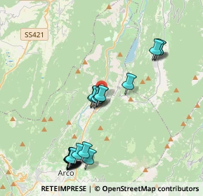 Mappa Via Trento, 38074 Dro TN, Italia (4.2975)