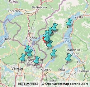 Mappa Via Provinciale 167 loc. San Fedele, 22023 Centro Valle Intelvi CO, Italia (10.38133)