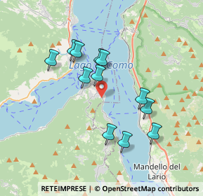 Mappa Via Privata dell'Industria, 22021 Bellagio CO, Italia (3.16417)