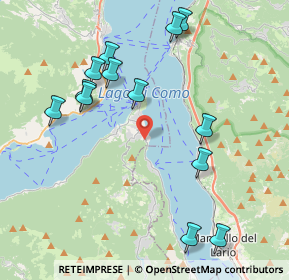 Mappa Via Privata dell'Industria, 22021 Bellagio CO, Italia (4.35308)