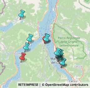 Mappa Via Privata dell'Industria, 22021 Bellagio CO, Italia (6.882)