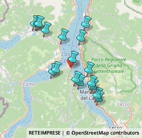 Mappa Via Privata dell'Industria, 22021 Bellagio CO, Italia (6.83)