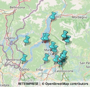 Mappa Via Privata dell'Industria, 22021 Bellagio CO, Italia (13.37579)
