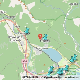 Mappa Via Resiga, 28802 Mergozzo VB, Italia (3.69364)