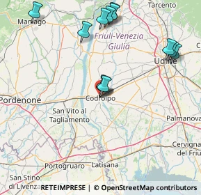 Mappa Via Giuseppe Verdi, 33033 Codroipo UD, Italia (17.02583)